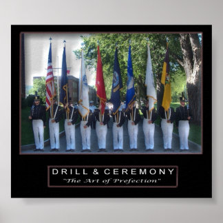 Drill & Zeremonie Poster