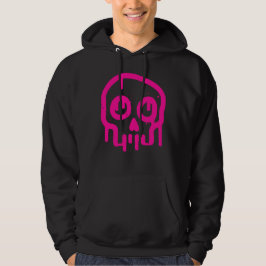 Drilling Neon Graffiti Skull T-Shirt Hoodie