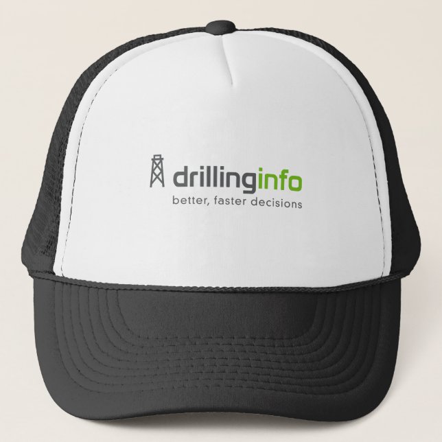 Drillinginfo Logo-Hut Truckerkappe (Vorderseite)