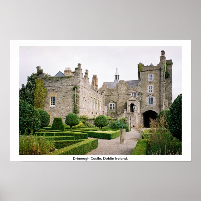 Drimnagh Castle, Dublin Ireland Poster (Vorne)