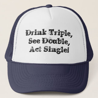 Drink3See2Act1 Truckerkappe