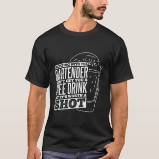 Drink Club Bar Alkohol Barkeeper Party Schlafen Dr T-Shirt
