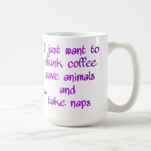 Drink Kaffee Rettend Tiere nehmen Nickerchen Tiere Kaffeetasse