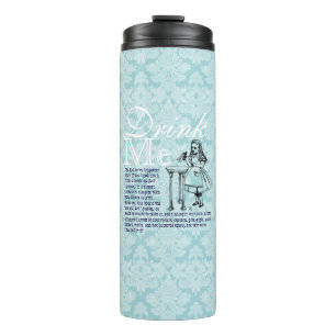 "Drink Me" Wunderland Thermal Tumbler Thermosbecher