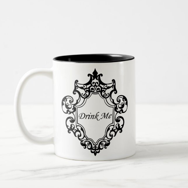 Drink Me! Zweifarbige Tasse (Links)