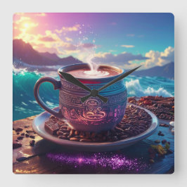 DRINK OF THE GODS - COCOA QUADRATISCHE WANDUHR