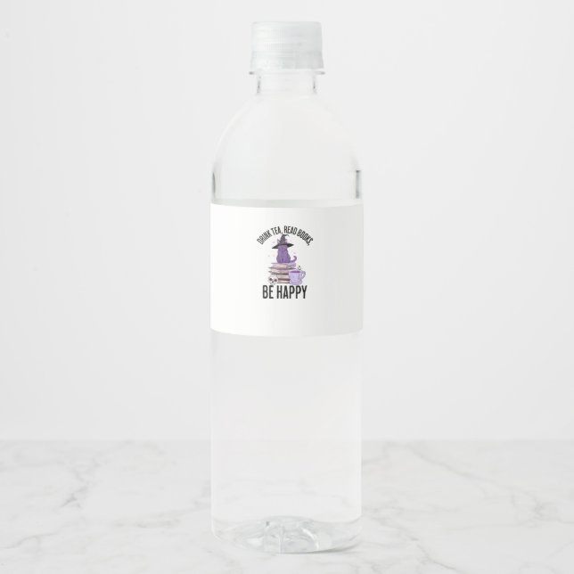 Drink Read Books Whimsigoth Halloween Design (Vorderseite)