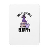 Drink Read Books Whimsigoth Halloween Design