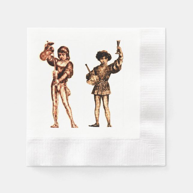 "Drink-Server" Serviette (Vorderseite)