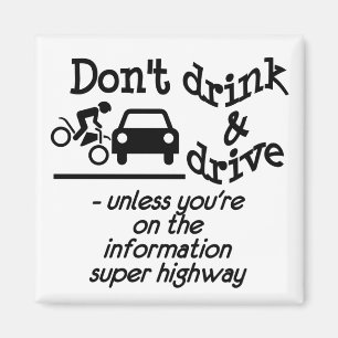 Drink- und Drive-Magnet Magnet