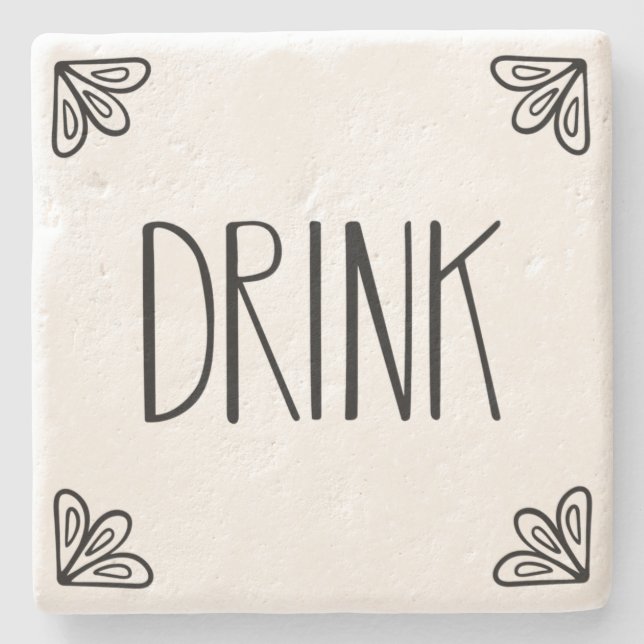 DRINK - Untersetzer (Vorderseite)