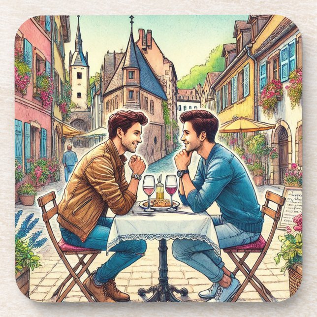 Drink Untersetzer Set - Die Straßen von Benwihr (Vorderseite)