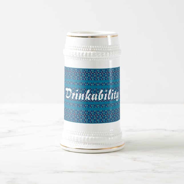 Drinkability Stein Bierglas (Mittel)