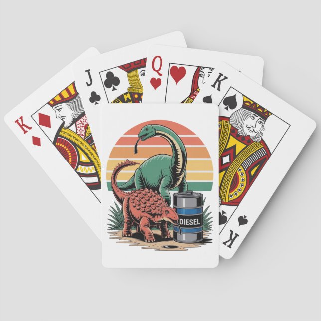 Drinking Diesel Spielkarten (Rückseite)