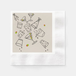 Drinks Paper Napkins Serviette