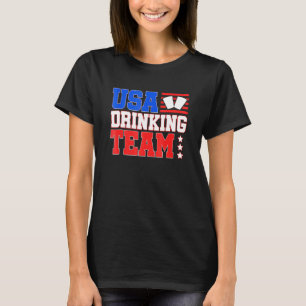 Drinkteam der USA Drink Bier T-Shirt