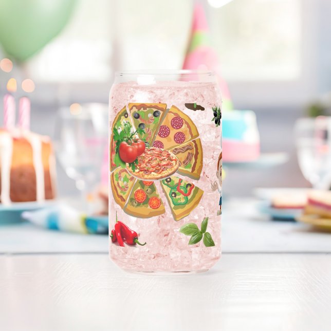 Drinkware Set Pizza Time Dosenglas (Insitu (Geburtstag))