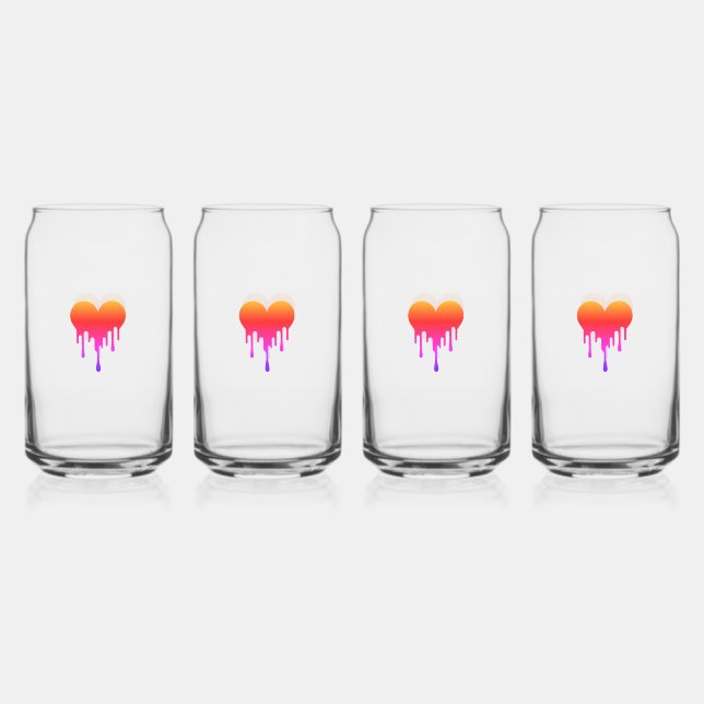 Drinkware Set - Small hearts, big bursts (Dos)