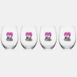 Drinkware Set Weinglas Ohne Stiel