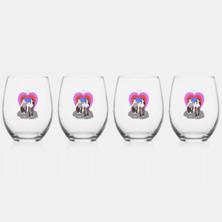 Drinkware Set Weinglas Ohne Stiel