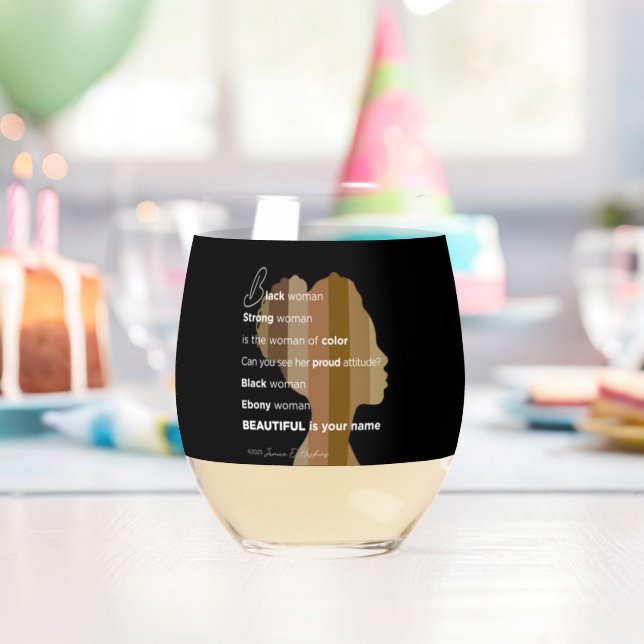 Drinkware Style: Stemless Wine Glass, Set: Stemles Weinglas Ohne Stiel (Insitu (Geburtstag))