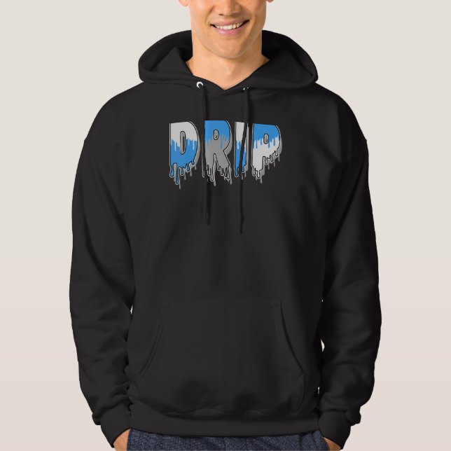 Drip Dripping Mid Game Winner 1s Matching Hoodie (Vorderseite)