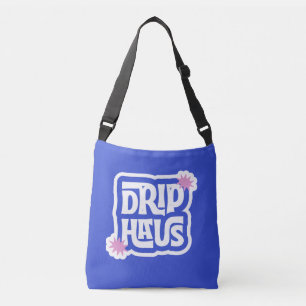 Drip Haus – Retro spielerisches Logo Tragetaschen Mit Langen Trägern