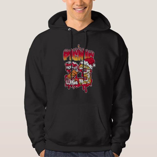 Drip Number 23 Noel Mid Picnic 1s Matching Hoodie (Vorderseite)
