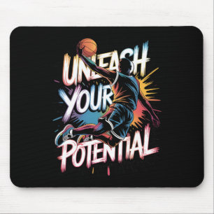 Drip Sketll Entfesseln Sie Ihr Potenzial Slam Dunk Mousepad