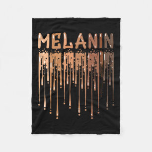 Drippin Melanin für Stolz der Frauen - Geschenke S Fleecedecke