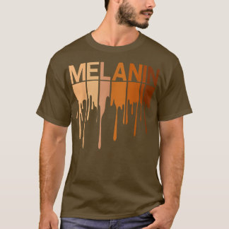 Drippin Melanin Women Pride Black History Monat Af T-Shirt