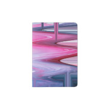 Dripping Fluid Paints; Rosa, Blau und Weiß