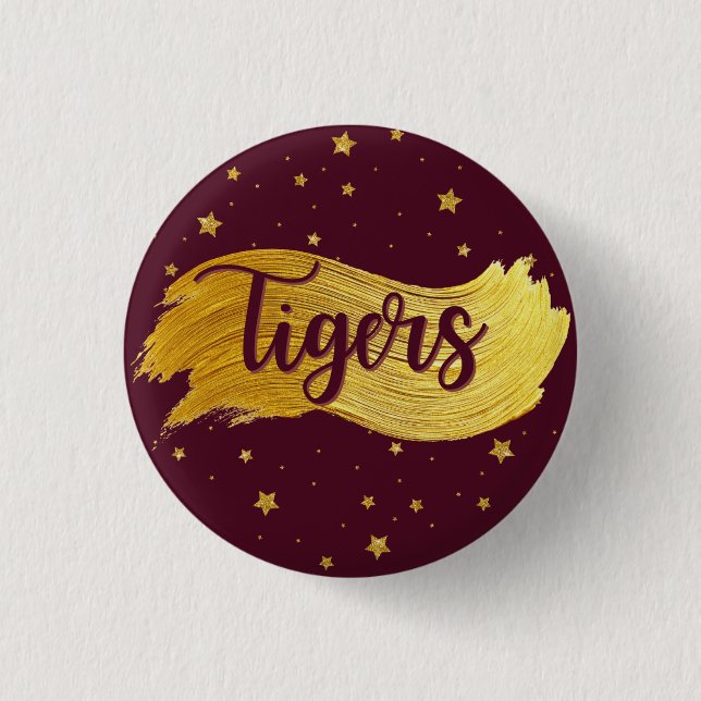 Dripping Springs Tigers Spirit Button (Vorderseite)