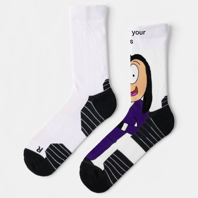 Drippy der Hund - Unisex Socken (Links)
