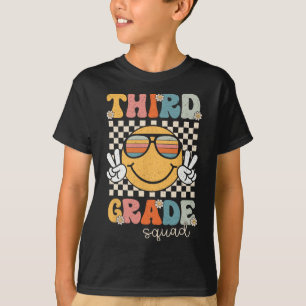 Dritte Klasse Squad Retro Back To School 3. Klasse T-Shirt