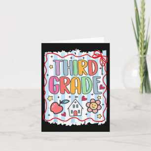 Dritte-Klasse-Team Zurück zur Schule 3. Klasse  Karte