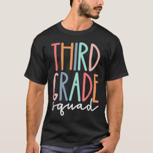 Dritte-Klasse-Truppe 3. Klasse Lehrer Crew Zurück T-Shirt