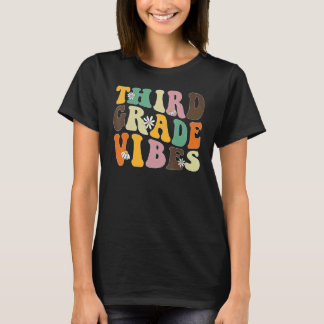 DRITTE KLASSE VIBES 3. Klasse Lehrer Student S T-Shirt