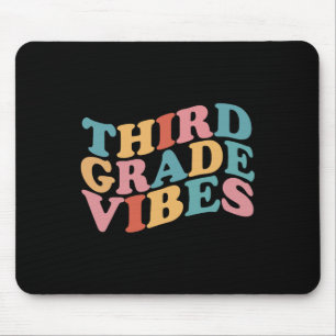 Dritte Klasse Vibes Byck Zur Schule Für Lehrer Sch Mousepad
