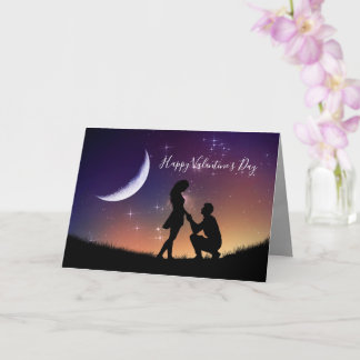 Dritte Nachricht - Valentinstag-Karte Karte