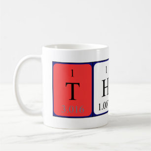 Dritte periodische Tasse von Tabellennamen