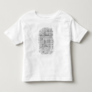 Dritte Sonate für Klavier und Violine Kleinkind T-shirt