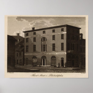 Dritte Straße in Philadelphia Poster