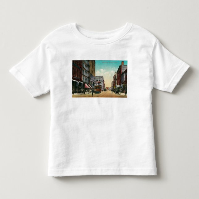 Dritte Straße in Portland, Oregon Kleinkind T-shirt (Vorderseite)