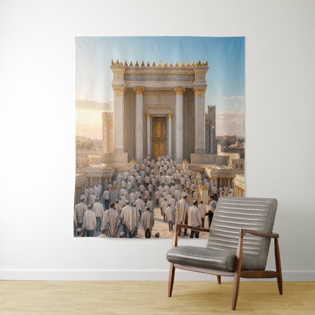 Dritter Beit HaMikdash Wandteppich (Beispiel)