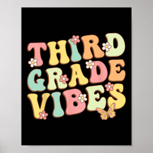 Dritter Klasse Vibes Hallo Team 3. Klasse Lehrer K Poster