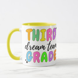Dritter Lehrer, zurück zur Schule, Lehrerteam Tasse