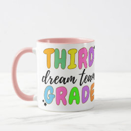 Dritter Lehrer, zurück zur Schule, Lehrerteam Tasse