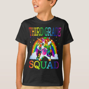 Dritter Platz Einhorn zur Schule T-Shirt