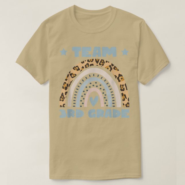 Dritter Schulabschluss in Team zurück zum Schulleh T-Shirt (Design vorne)
